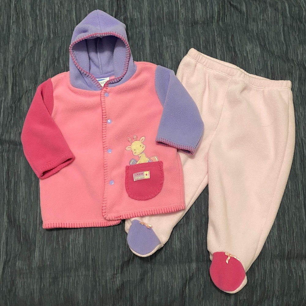 6-9 Month Pink Winter Set